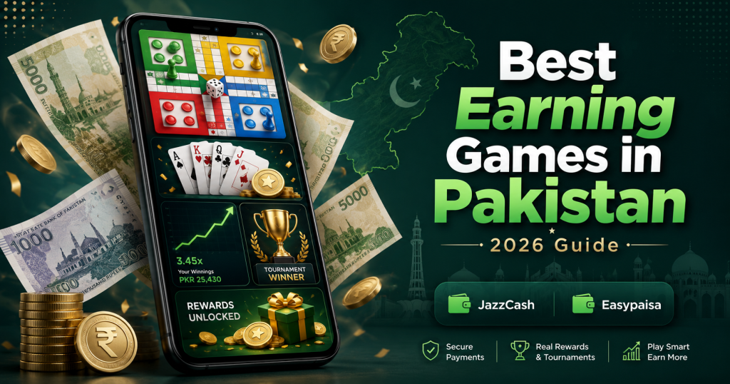 Best Earning Games in Pakistan.