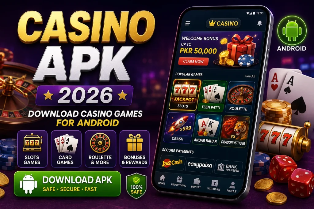 Casino APK 2026 download casino games for Android